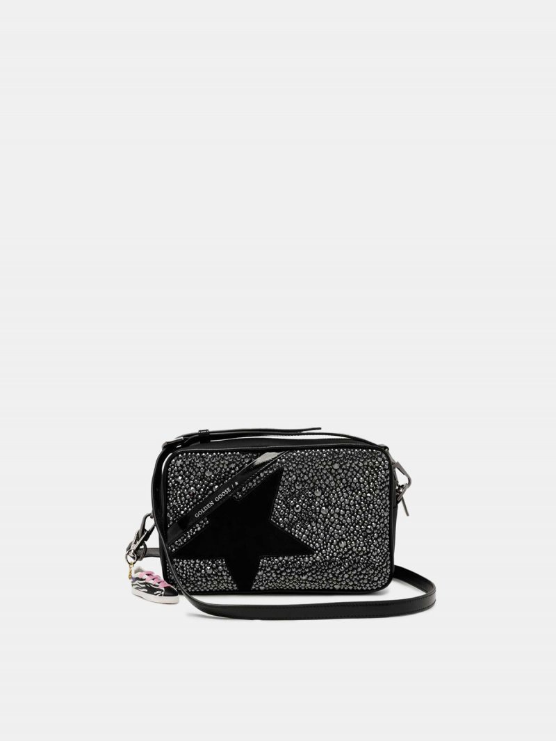 Black Star Bag with crystals