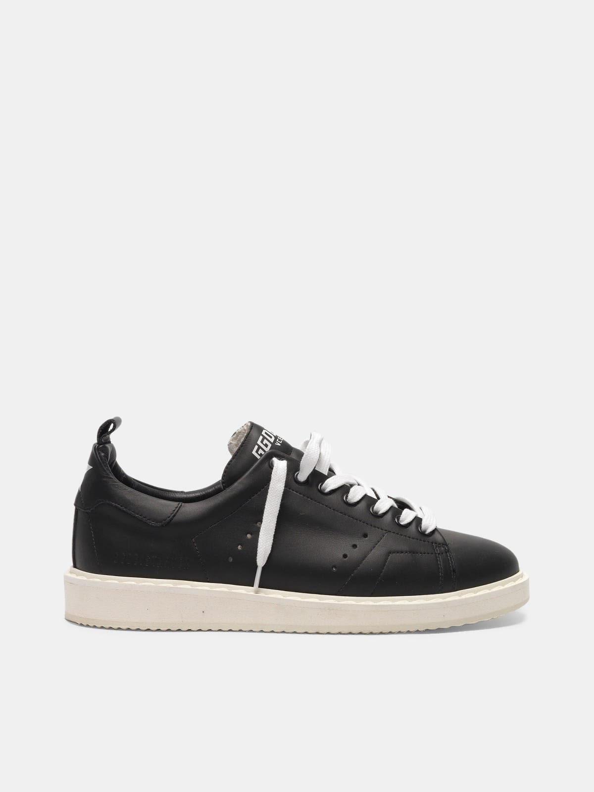 Starter sneakers in total black leather